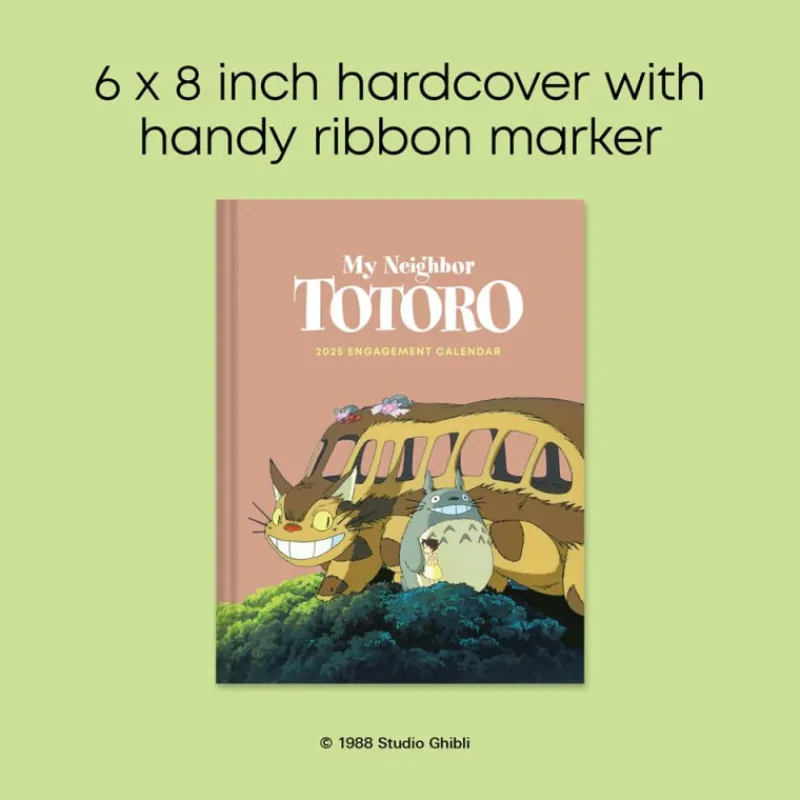 Maison Ghibli 2025 Diary - My Neighbor Totoro | Schedule Diaries And Calendars