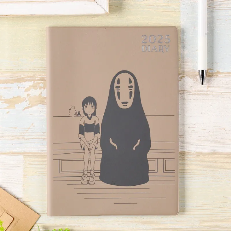 Maison Ghibli 2025 Diary Chihiro & No Face on the train - Spirited Away | Schedule Diaries And Calendars