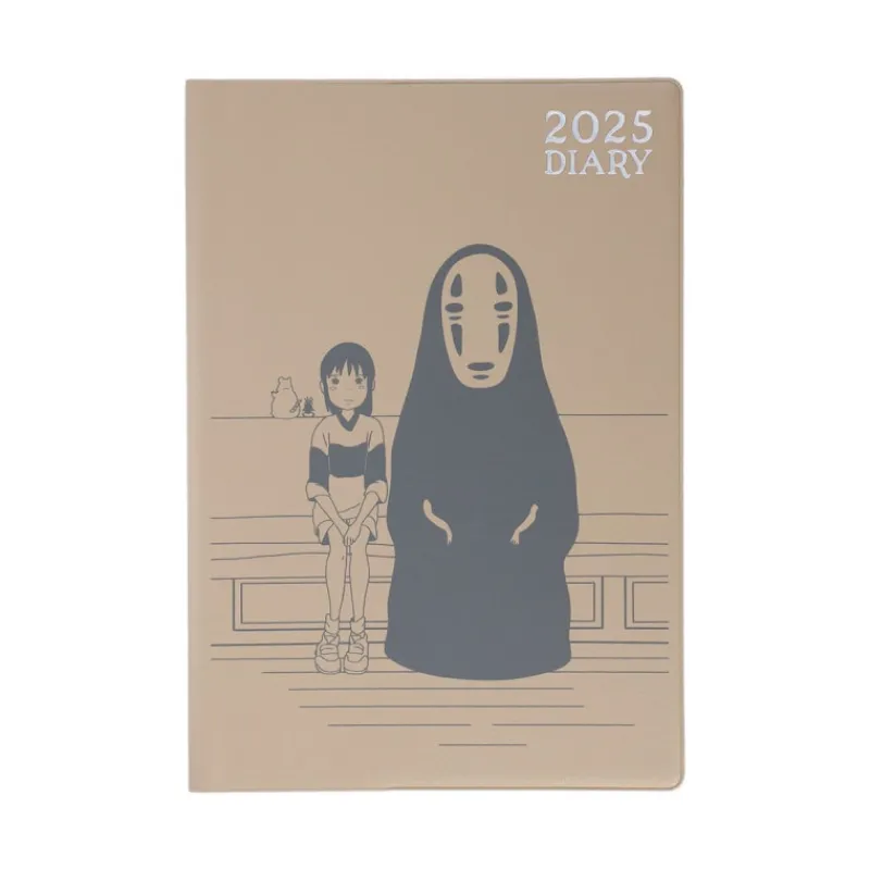 Maison Ghibli 2025 Diary Chihiro & No Face on the train - Spirited Away | Schedule Diaries And Calendars