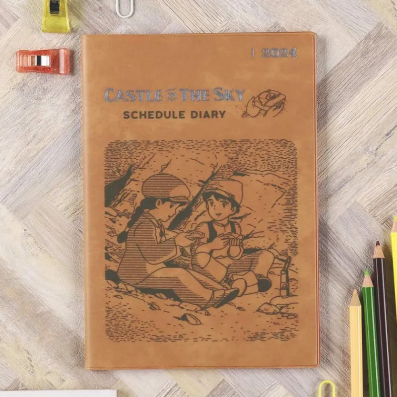 Maison Ghibli 2024 Diary Picnic - Castle in the Sky | Schedule Diaries And Calendars