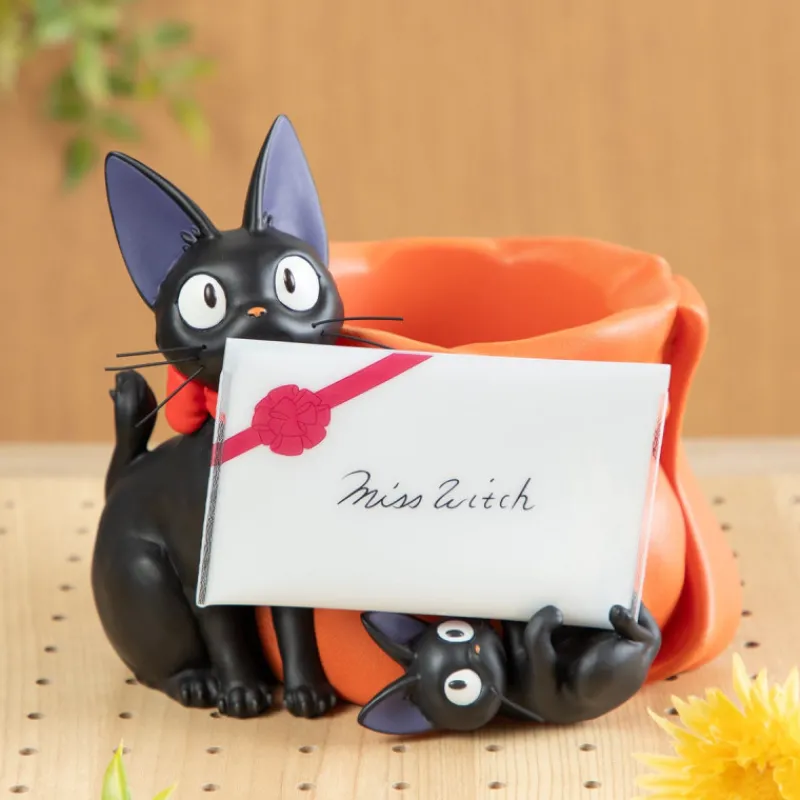 Maison Ghibli Diorama Planter Jiji and pouch - Kiki’s Delivery Service | Décoration