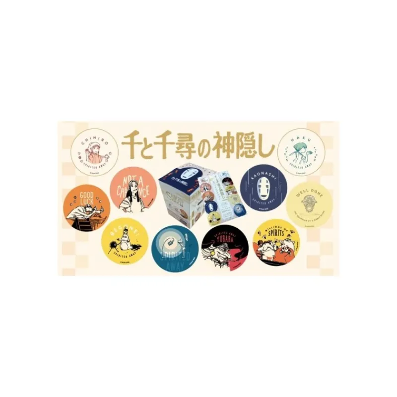 Maison Ghibli Display of 10 Chihiro Anniversary Badges - Spirited Away | Badges