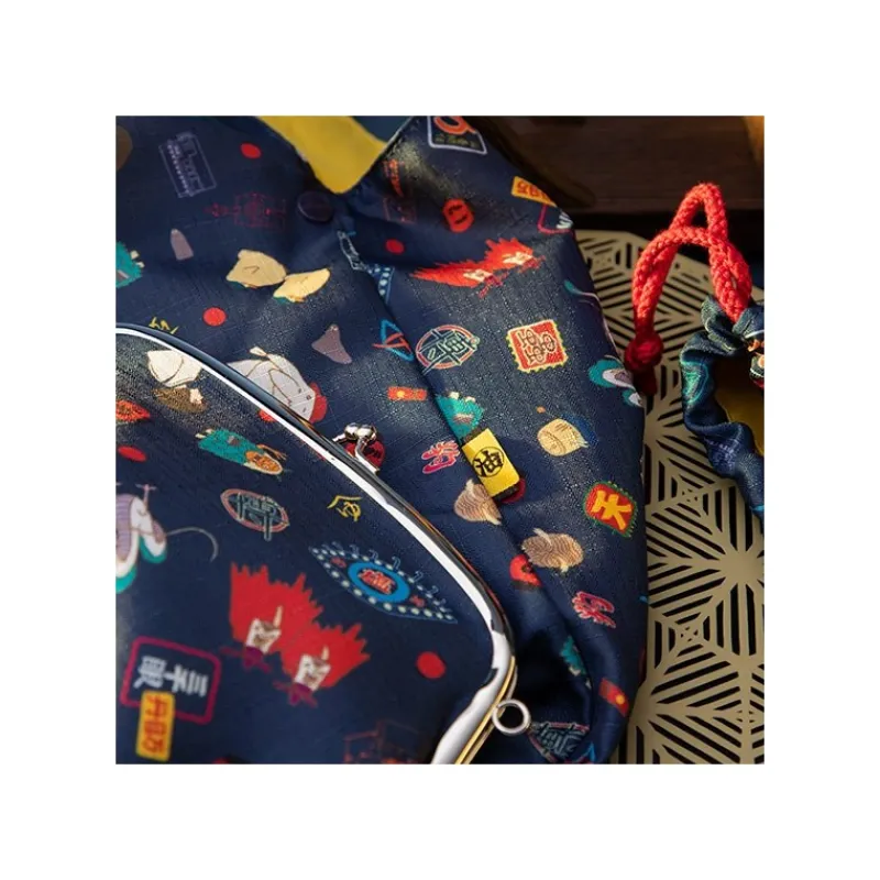 Maison Ghibli Drawstring Bag Mysterious Street - Spirited Away | Bags