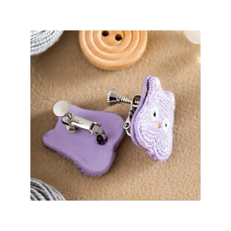 Maison Ghibli Earrings Embroidery serie Boh mouse - Sprited Away | Jewellery