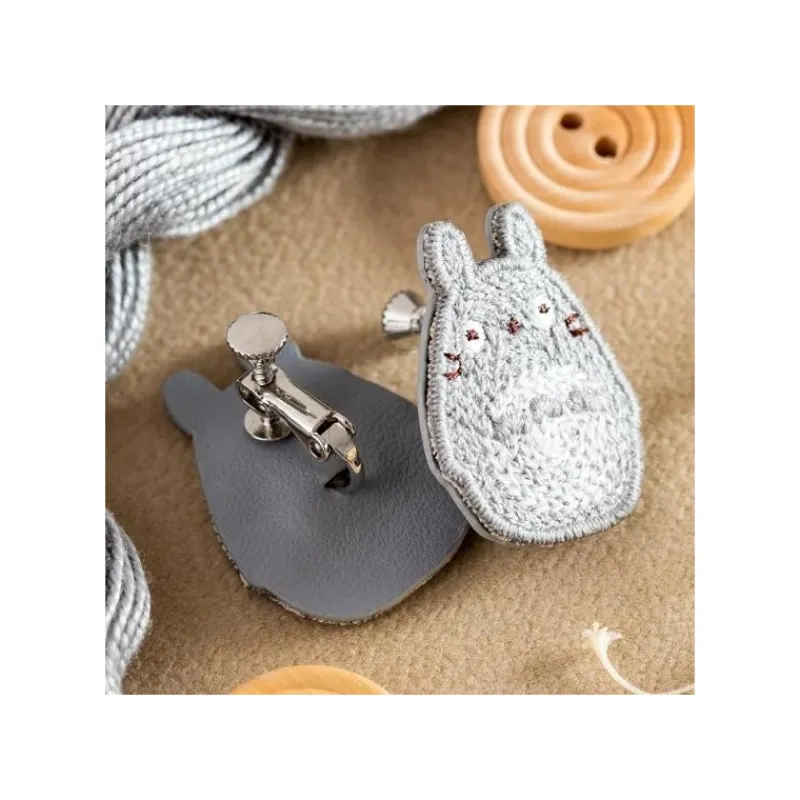Maison Ghibli Earrings Embroidery serie Totoro - My Neighbour Totoro | Jewellery