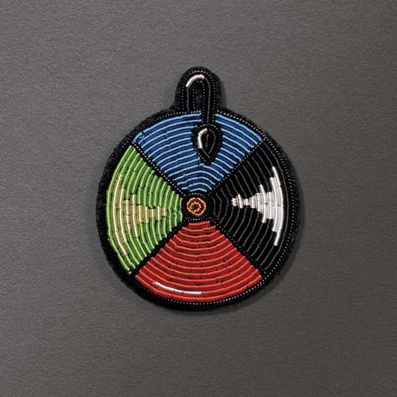 Maison Ghibli Embroidered Jewel Brooch Door dial - Howl’s Moving Castle | Pins
