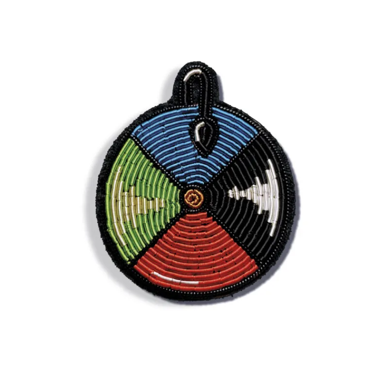 Maison Ghibli Embroidered Jewel Brooch Door dial - Howl’s Moving Castle | Pins