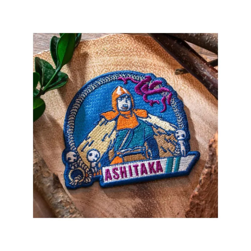 Maison Ghibli Embroidery badge sticker Ashitaka - Princess Mononoke | Badges