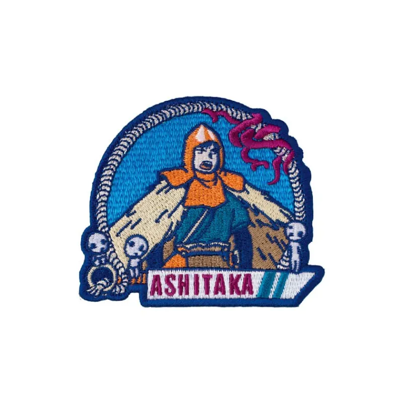 Maison Ghibli Embroidery badge sticker Ashitaka - Princess Mononoke | Badges