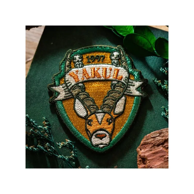 Maison Ghibli Embroidery badge sticker Yakul - Princess Mononoke | Badges