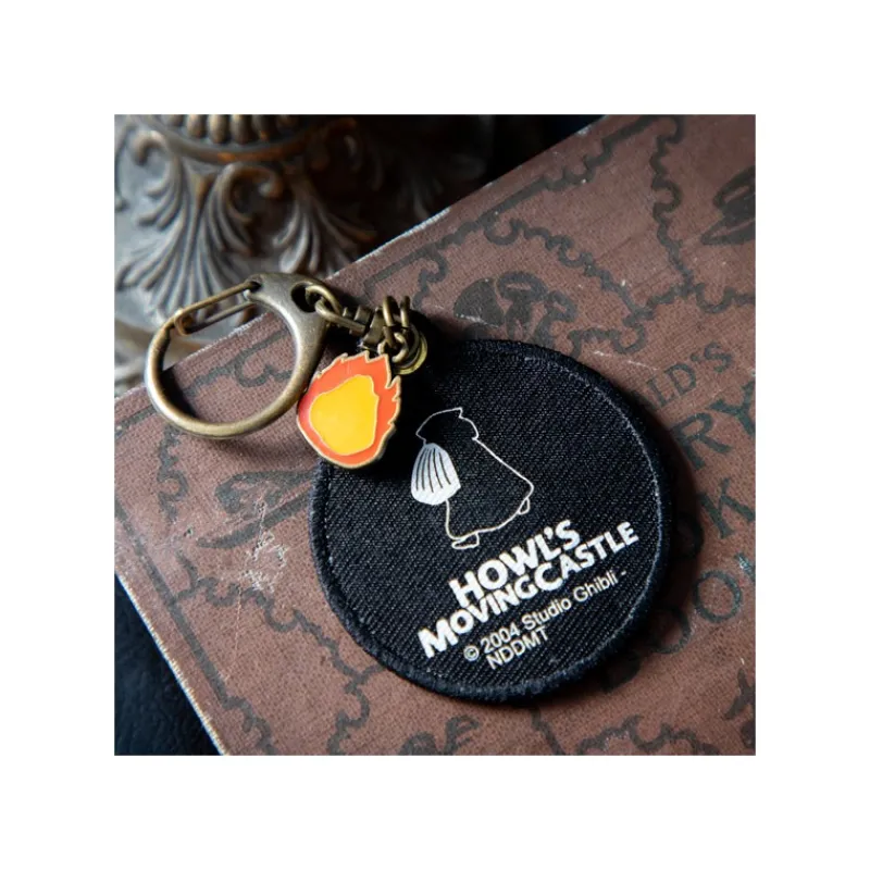 Maison Ghibli Embroidery Keychain Magic colour disc - Howl's Moving Castle | Keychains