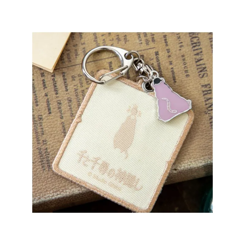 Maison Ghibli Embroidery Keychain Train ticket - Sprited Away | Keychains