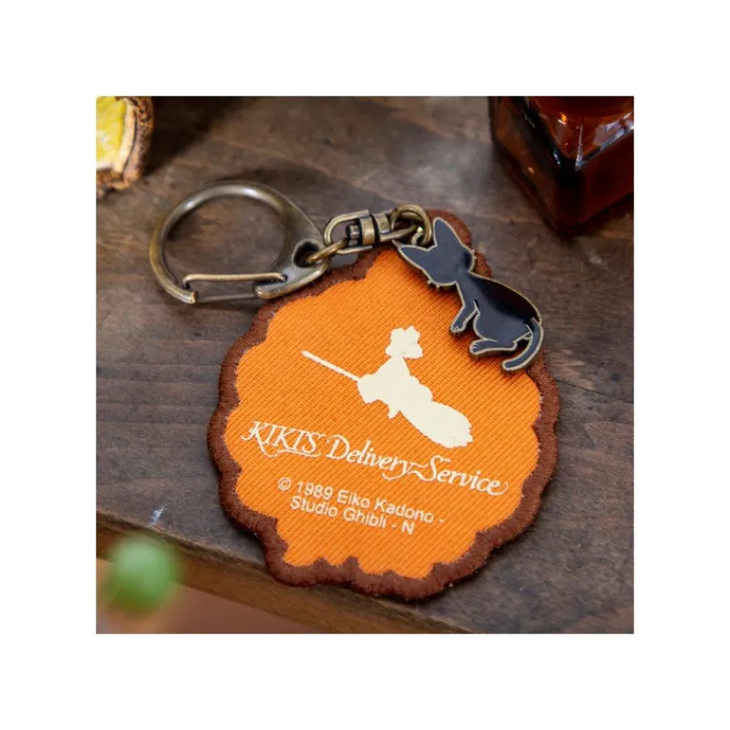 Maison Ghibli Embroidery Keychain Wreath of bread - Kiki's Delivery Service | Keychains