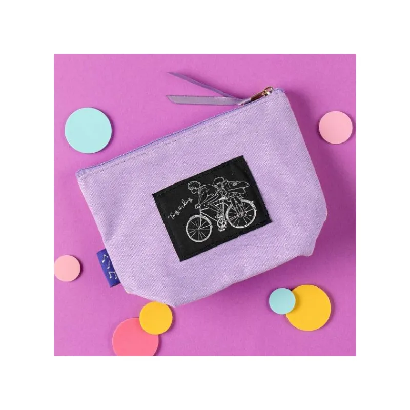 Maison Ghibli Embroidery pouch Moon - Whisper of the Heart | Storage