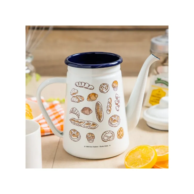 Maison Ghibli Enamel Tea Pot Viennese pastries 1,1l - Kiki's Delivery Service | Kitchenware
