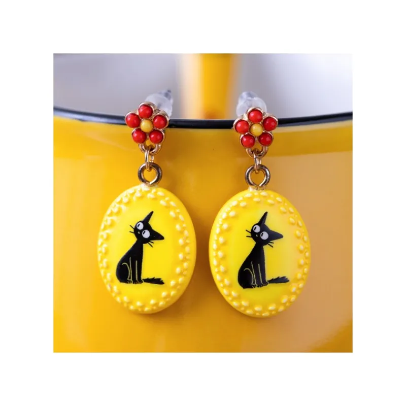 Maison Ghibli Fancy yellow earrings Jiji - Kiki's Delivery Service | Jewellery