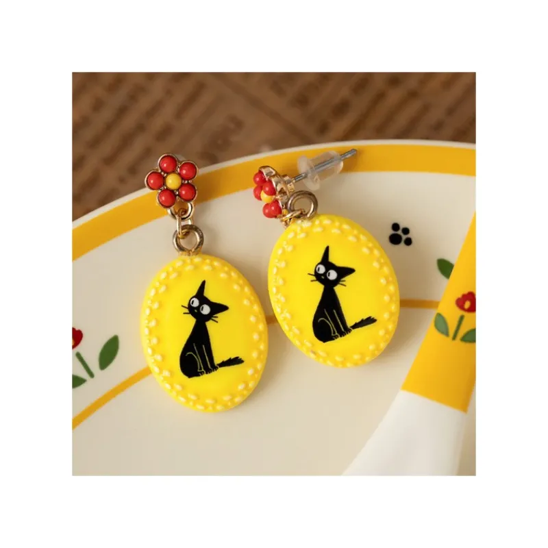 Maison Ghibli Fancy yellow earrings Jiji - Kiki's Delivery Service | Jewellery