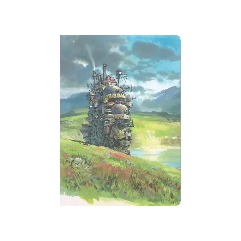 Maison Ghibli Flexi Journal Moving Castle watercolour - Howl’s Moving Castle | Notebooks And Notepads