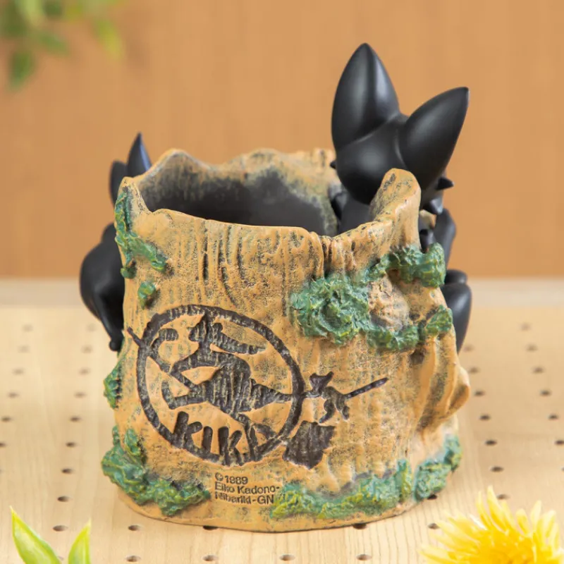 Maison Ghibli Flower Pot Jiji Hide and Seek - Kiki's Delivery Service | Décoration