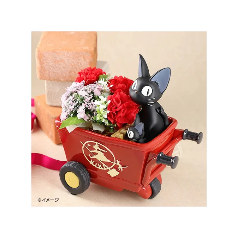 Maison Ghibli Garden in red tricycle Jiji - Kiki's Delivery Service | Décoration