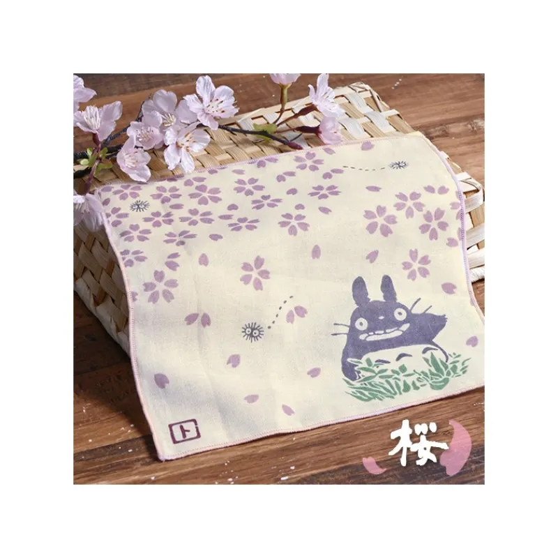 Maison Ghibli Gauze Handkerchief Cherry Blossom - My Neighbour Totoro | Outfits