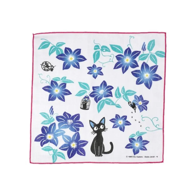 Maison Ghibli GAUZE HANDKERCHIEF CLEMATIS - KIKI’S DELIVERY SERVICE | Outfits