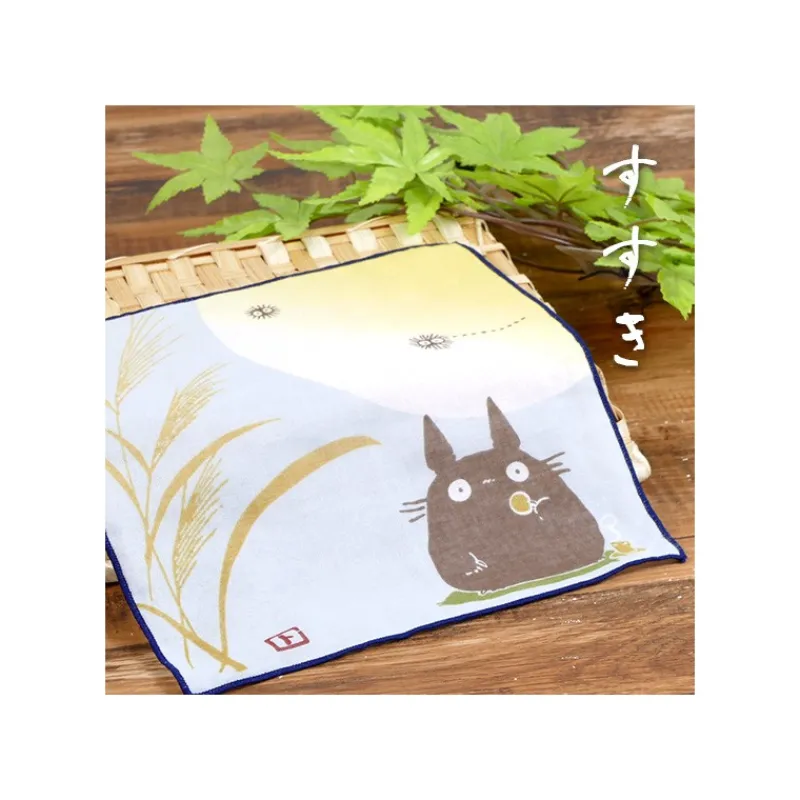 Maison Ghibli Gauze Handkerchief Feathered Rreed  - My Neighbour Totoro | Outfits