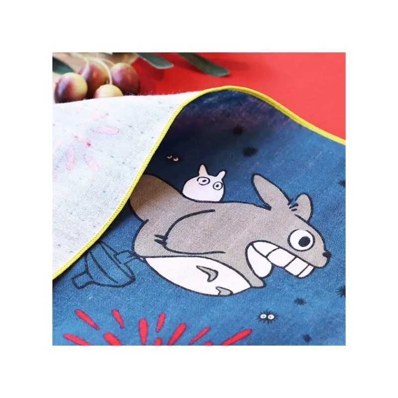 Maison Ghibli GAUZE HANDKERCHIEF FIREWORK - MY NEIGHBOUR TOTORO | Outfits