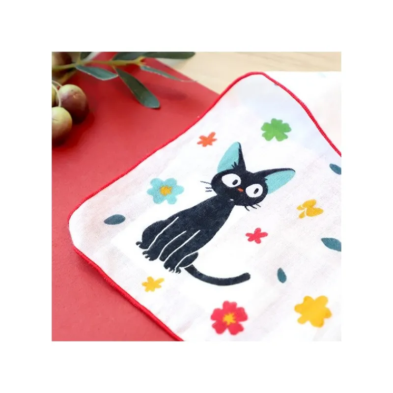 Maison Ghibli GAUZE HANDKERCHIEF FLOWER CANDY - KIKI’S DELIVERY SERVICE | Outfits