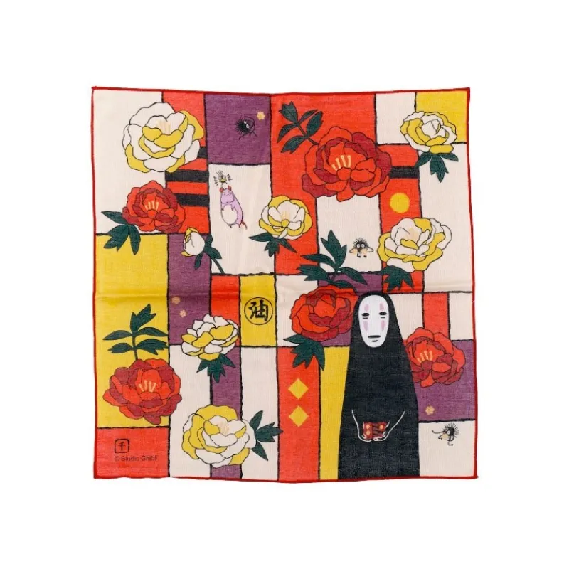 Maison Ghibli Gauze Handkerchief Unabara Flowers - Spirited Away | Outfits