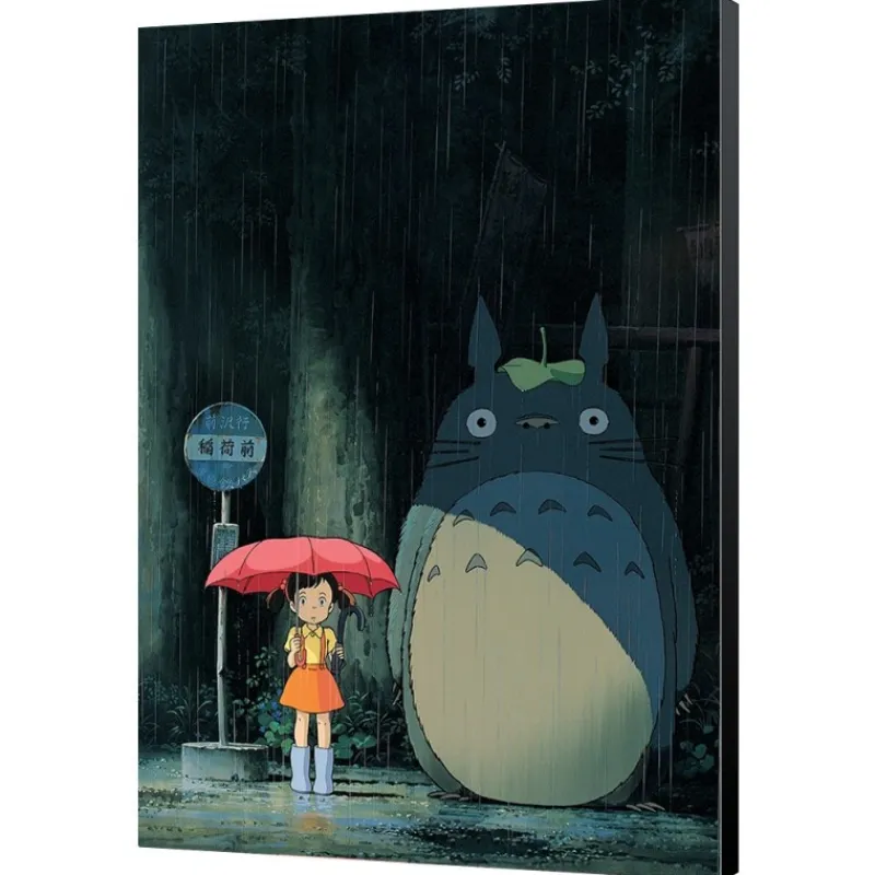 Maison Ghibli Ghibli - My neighbor totoro 35x50cm wood panel | Wall Decoration