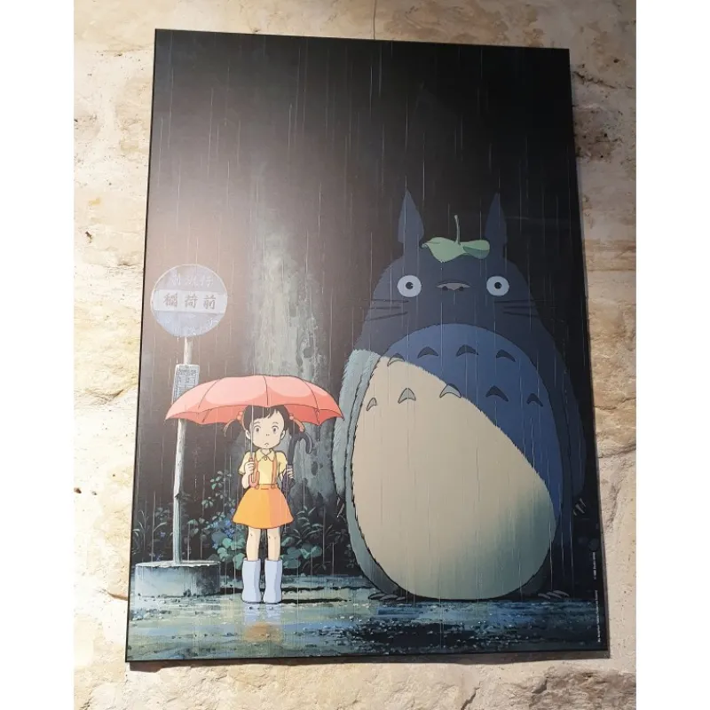 Maison Ghibli Ghibli - My neighbor totoro 35x50cm wood panel | Wall Decoration