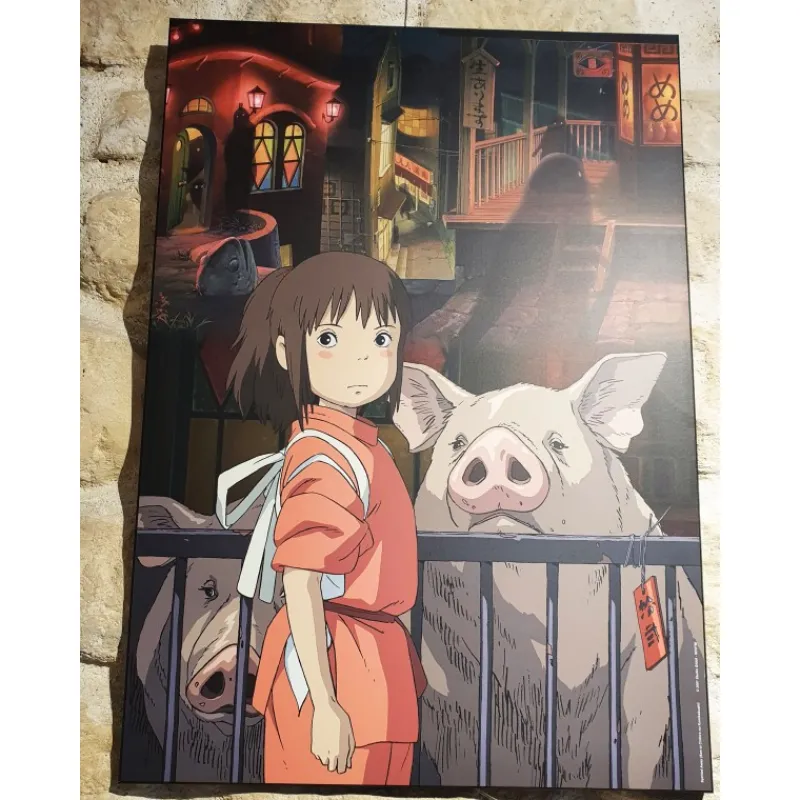 Maison Ghibli Ghibli - Spirited Away - 35x50cm Wood Panel | Wall Decoration