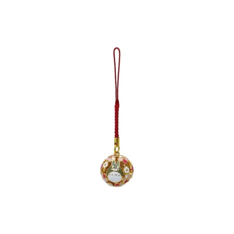 Maison Ghibli Golden Ring Bell Strap Totoro Sakura - My Neighbor Totoro | Straps