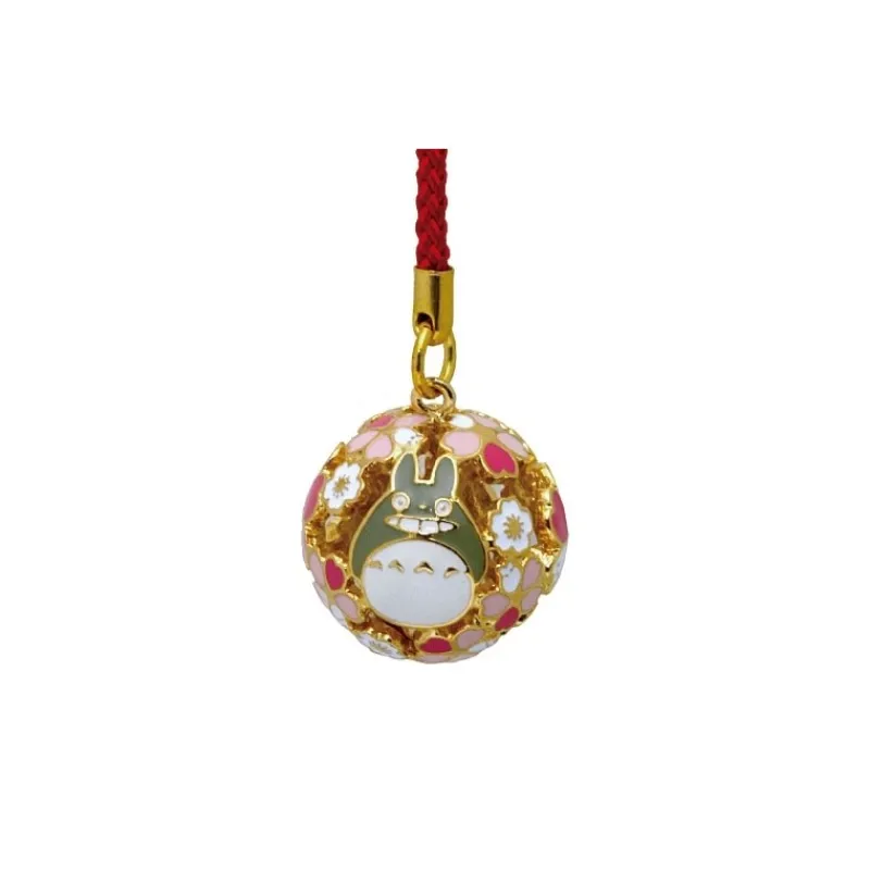 Maison Ghibli Golden Ring Bell Strap Totoro Sakura - My Neighbor Totoro | Straps