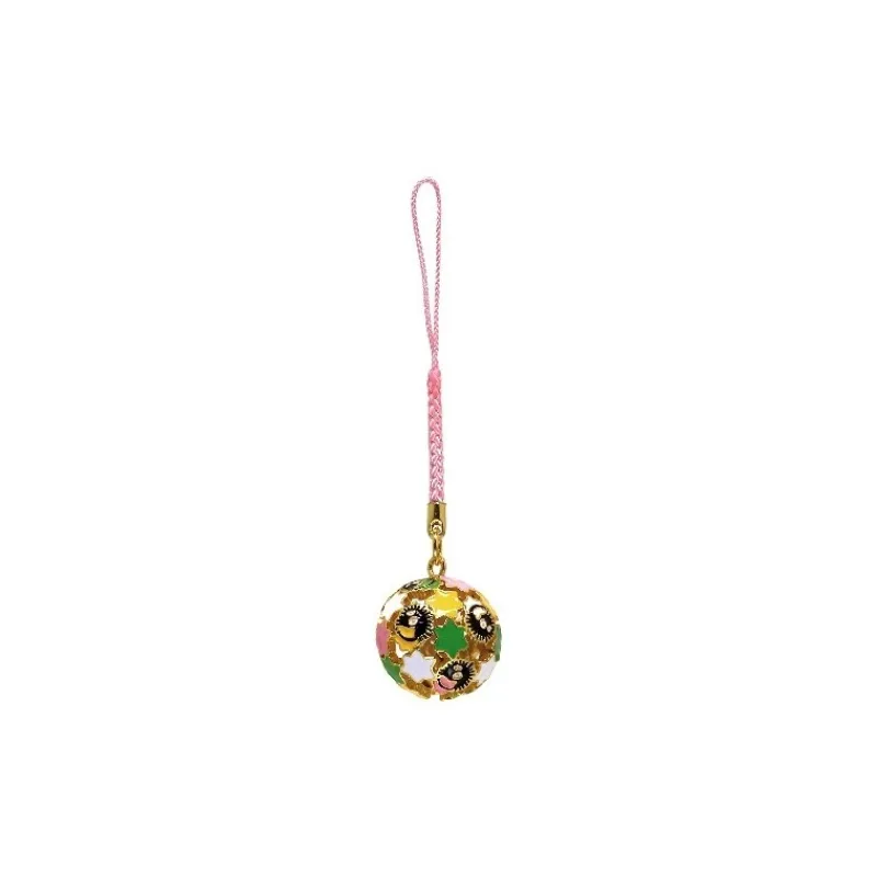 Maison Ghibli Golden Ring Bell With Strap Soot Sprites and Candy - Spirited Away | Straps