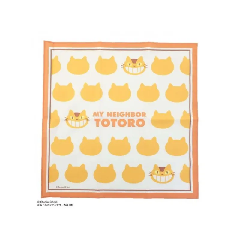 Maison Ghibli Handkerchief Catbus Silhouette 43 x 43 cm - My Neighbor Totoro | Outfits