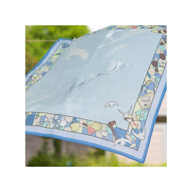 Maison Ghibli Handkerchiefs blue Wind path - Castle in the Sky | Outfits