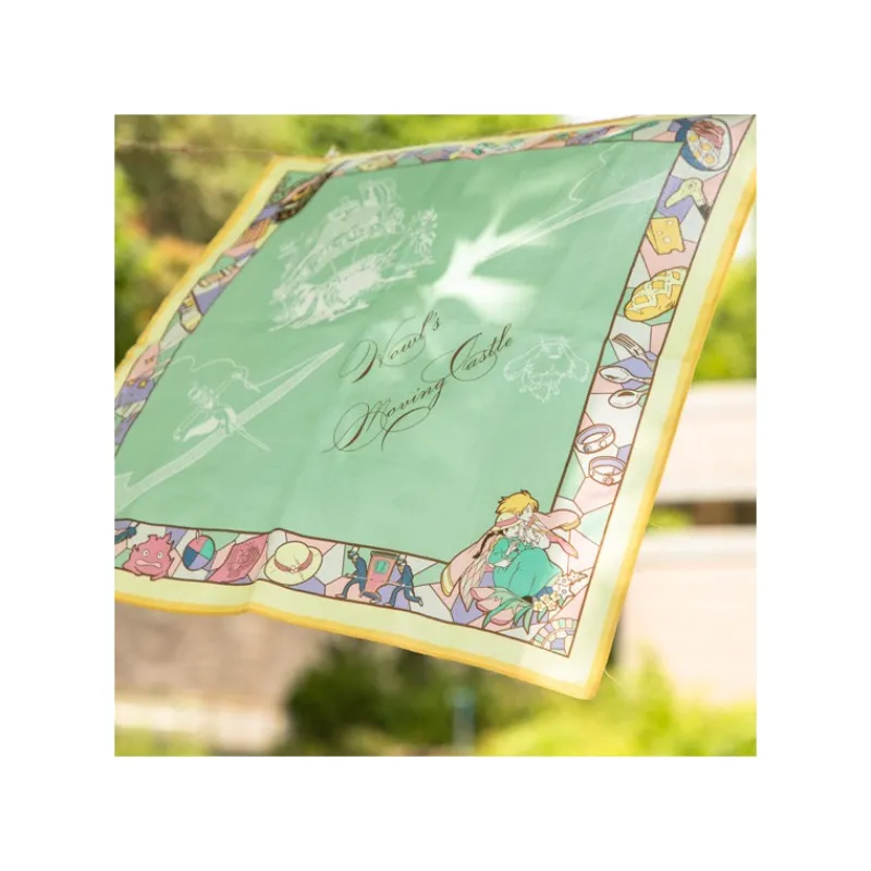 Maison Ghibli Handkerchiefs deep green Wind path - Howl's Moving Castle | Outfits