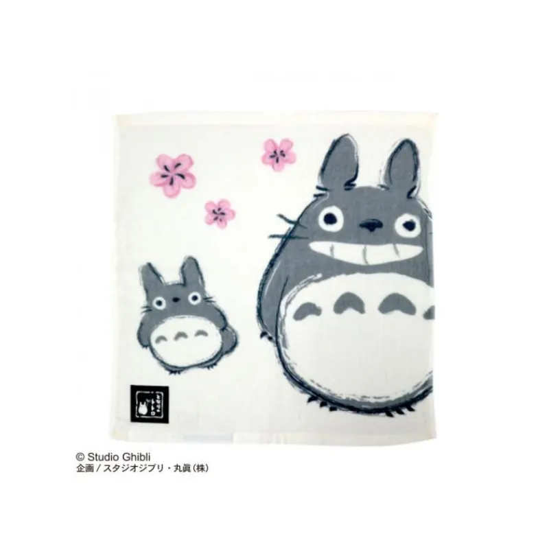 Maison Ghibli Imabari Mini Towel Totoro Sakura 34x36 cm - My Neighbor Totoro | Household Linen