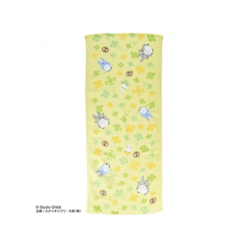 Maison Ghibli Imabari Towel Totoro Clover 34x80 cm - My Neighbor Totoro | Household Linen
