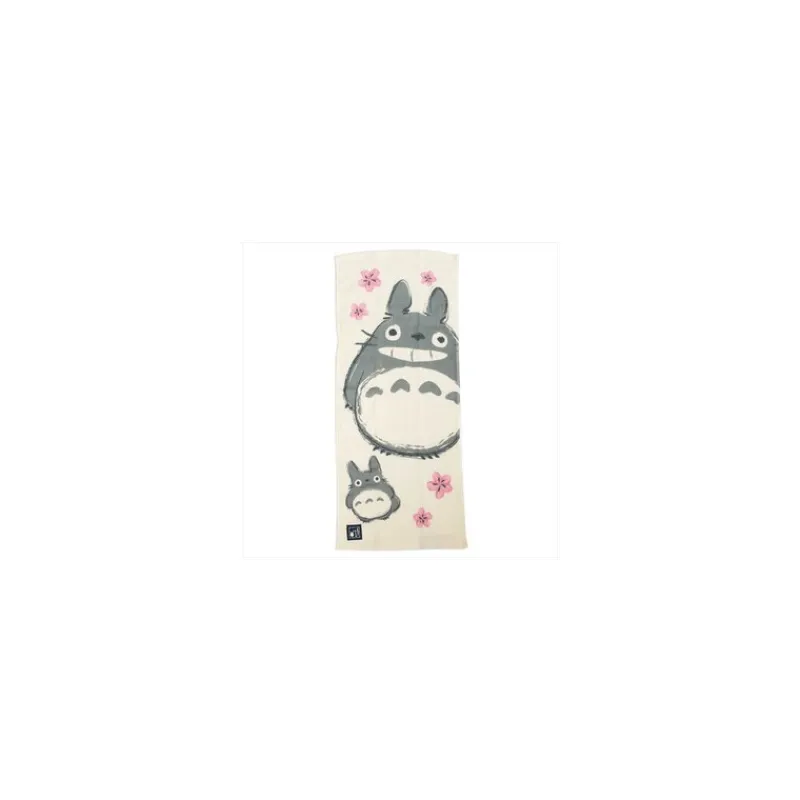 Maison Ghibli Imabari Towel Totoro Sakura 34x80 cm - My Neighbor Totoro | Household Linen
