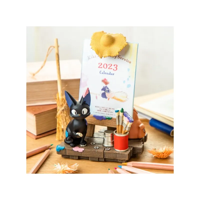 Maison Ghibli Jiji Easel Diorama & calendar - Kiki’s Delivery Service | Décoration