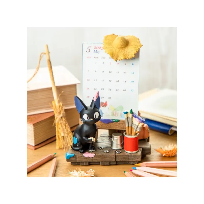Maison Ghibli Jiji Easel Diorama & calendar - Kiki’s Delivery Service | Décoration