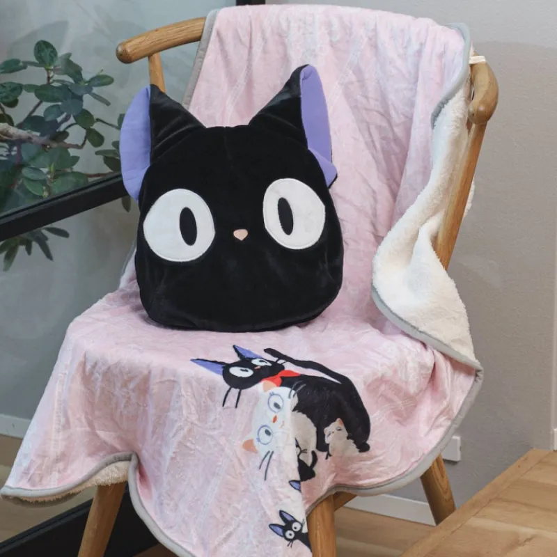 Maison Ghibli Jiji Rolled blanket - Kiki’s Delivery Service | Household Linen