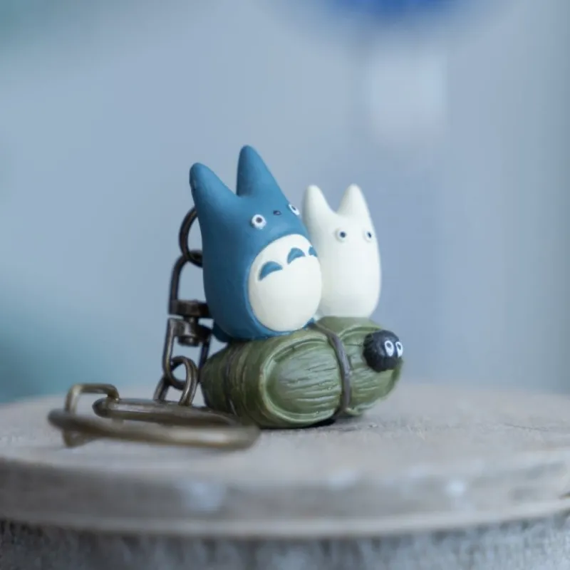 Maison Ghibli Key Holder Small and Middle Totoro - My Neighbor Totoro | Keychains