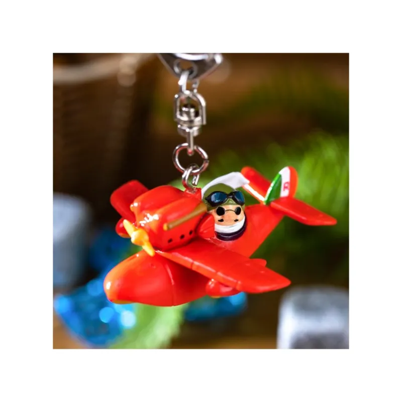 Maison Ghibli Keychain Porco Rosso and Savoia - Porco Rosso | Keychains