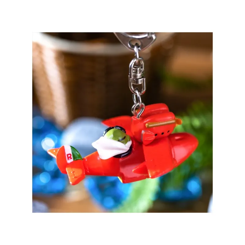 Maison Ghibli Keychain Porco Rosso and Savoia - Porco Rosso | Keychains