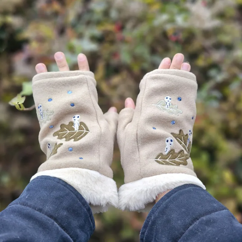 Maison Ghibli Kodama Gloves - Princess Mononoke | Outfits