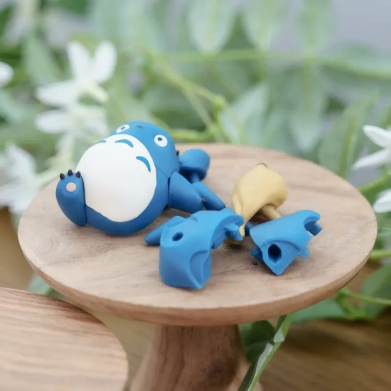 Maison Ghibli Kumukumu 3D Jigsaw Puzzle Blue Totoro - My Neighbor Totoro | Jigsaw Puzzle
